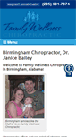 Mobile Screenshot of chirofamilywellness.com